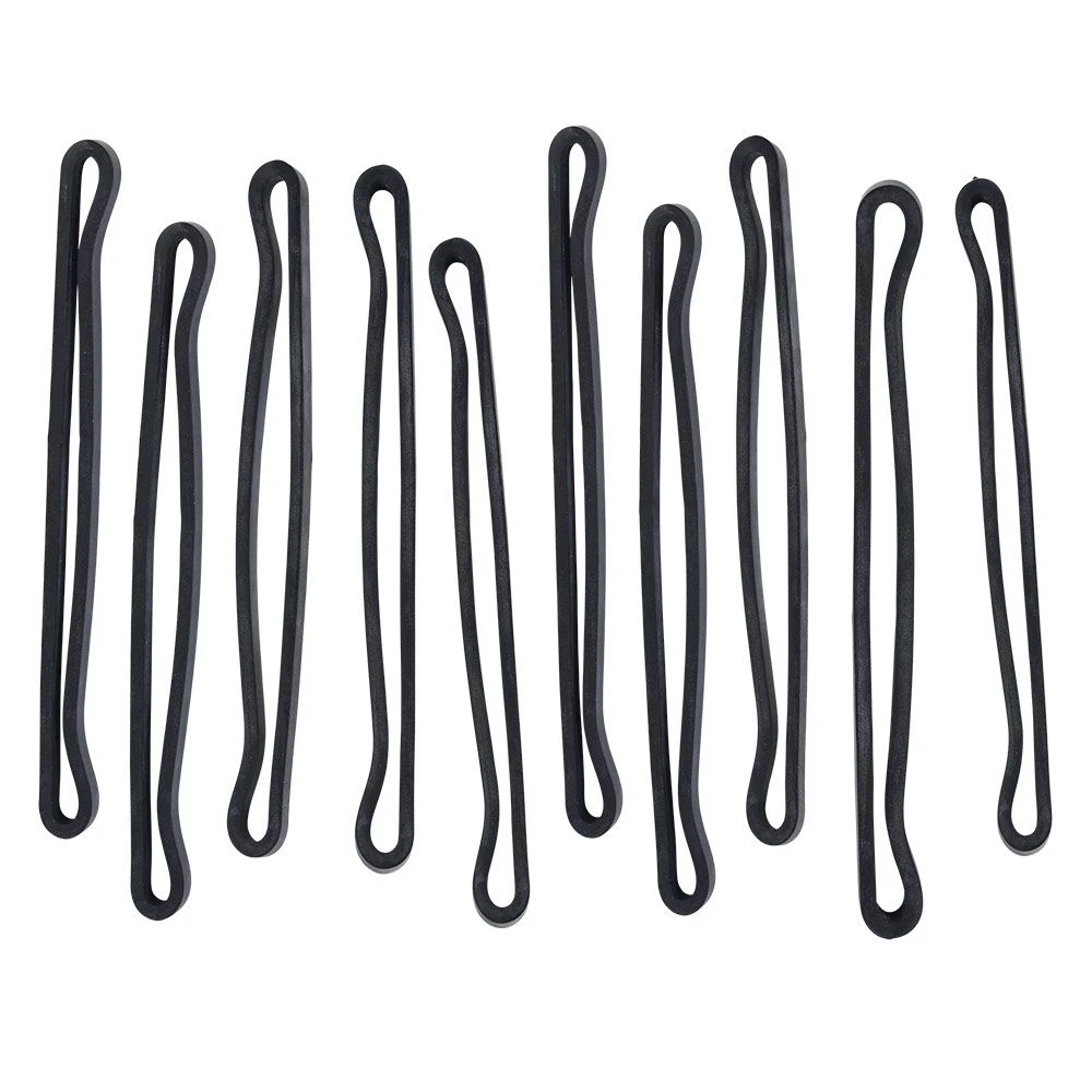 Diverse Gummiringe Til Pløk Og Bardunfæste, 10stk.