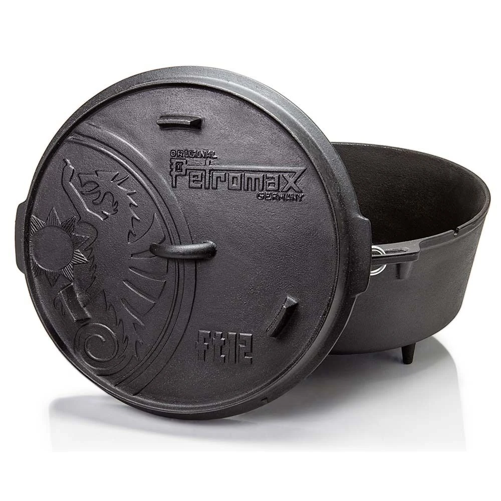 Petromax Dutch Oven Ft 12" - 11,5 Liter Støbejernsgryde