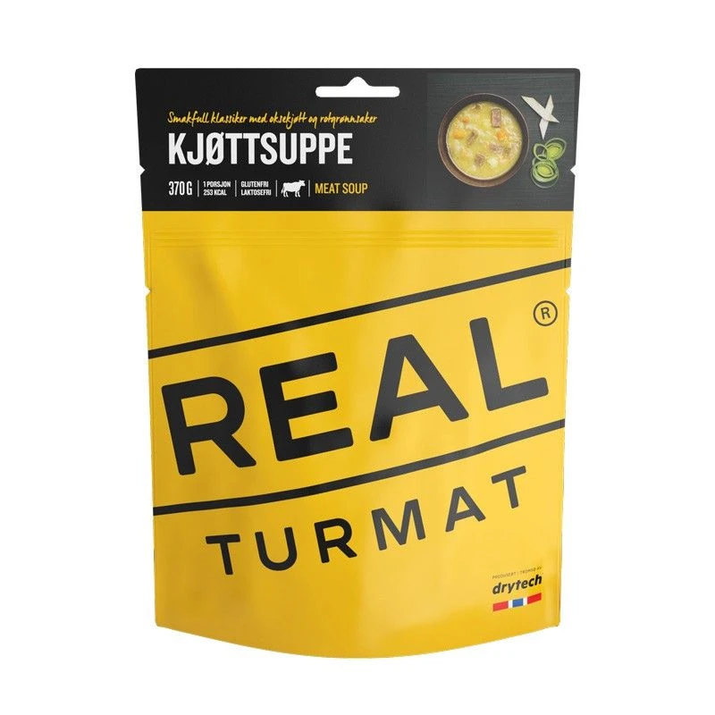 Real Turmat Oksekødssuppe - Billede 2