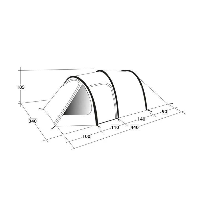 Outwell Earth 5 Campingtelt - Billede 8