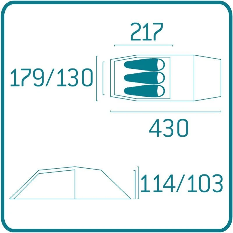 Asivik Wilderness Telt, 3 Personer - Billede 11