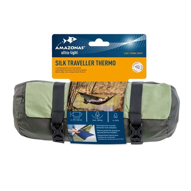 Amazonas Silke Traveller Hængekøje Thermo