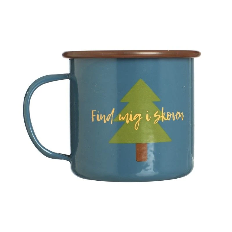 Asivik Emaljekop "Find Mig I Skoven", 350ml - Billede 4