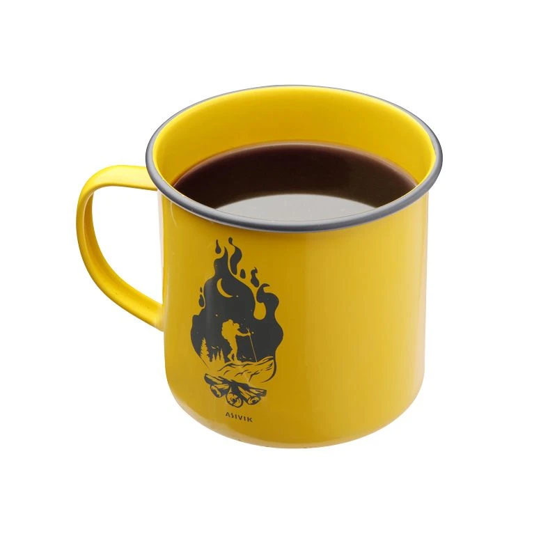 Asivik Emaljekop "Lejrbål", 350ml - Billede 2