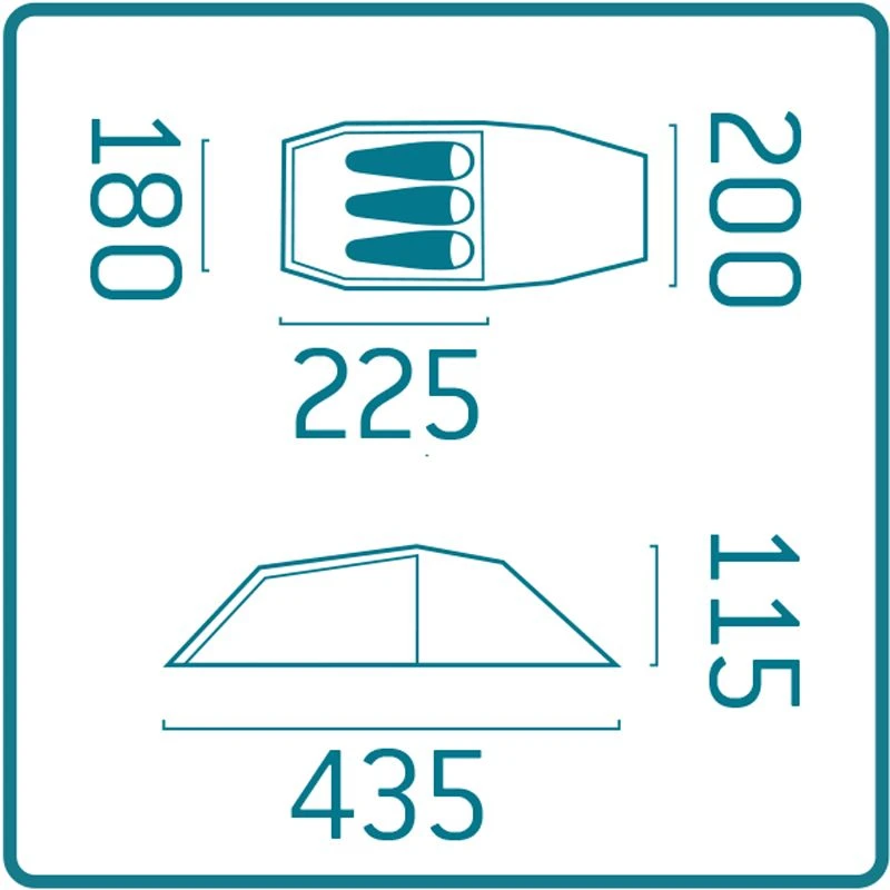Asivik Explorer 3 Personers Telt - Billede 8