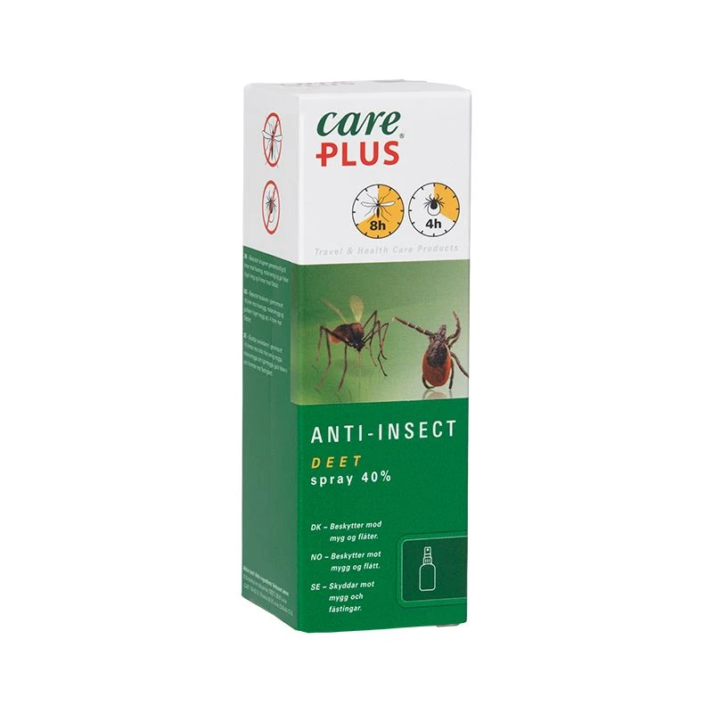 Care Plus Anti-Insect DEET 40% (60 Ml), Insektspray - Billede 2