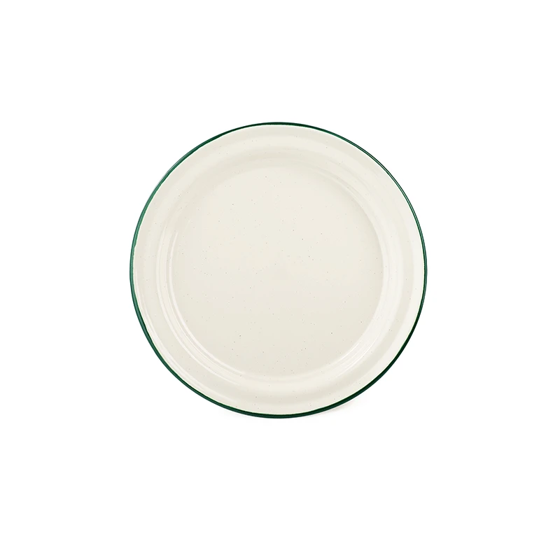 GSI Deluxe Enamelware Emaljetallerken